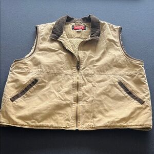 Wrangler Men's hero Sherpa vest size XL NEW without tags #A-24